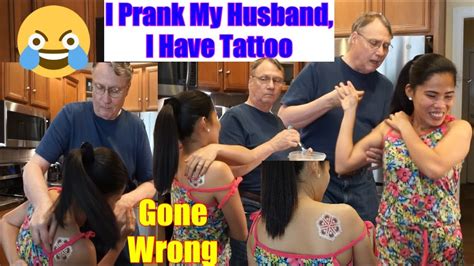My Husband Reaction I Got Tattoo From The Philippines Filipina Married American Youtube