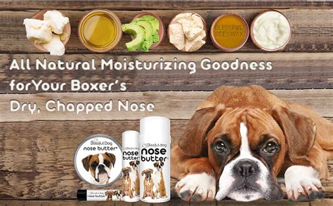 The Blissful Dog Brindle Boxer Unscented Nose Butter 2 Ounce Tube