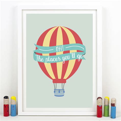 oh the places you ll go balloon printable template printable word searches