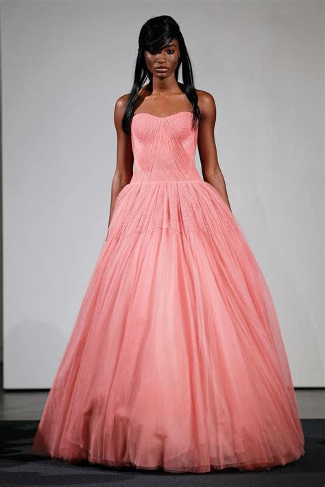 New Vera Wang Wedding Dresses Check Out All 15 Pink Gowns Vera Wang