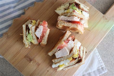 Turkey Cobb Club Sandwich