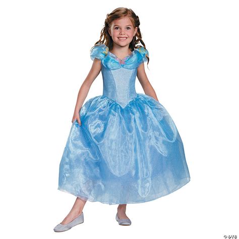 Toddler Girls Deluxe Cinderella Movie Costume 3t 4t Oriental Trading