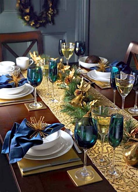 35 best images about Blue and Gold Christmas on Pinterest  Trees, Blue