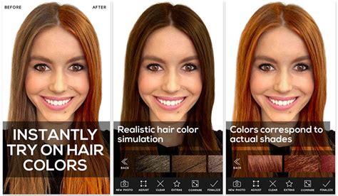 We can easily check that which hairstyle will be fit according to your face, for this you've to need only a smartphone, and then you've to install your choices any app and try to give. 3 fun apps to experiment with your hair colour - Hair Romance