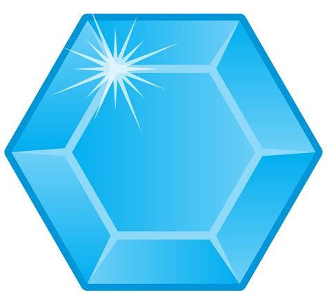 Diamond Gem Stone Hexagon 1198286 Png