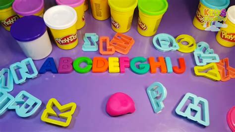 Abc Play Doh Clay Dough Abcd English Playdough Playdoh Alphabet Writing