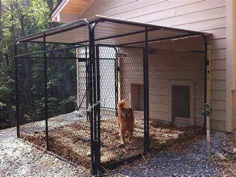 House Plans Attached Dog Run The K9kennel Series The New