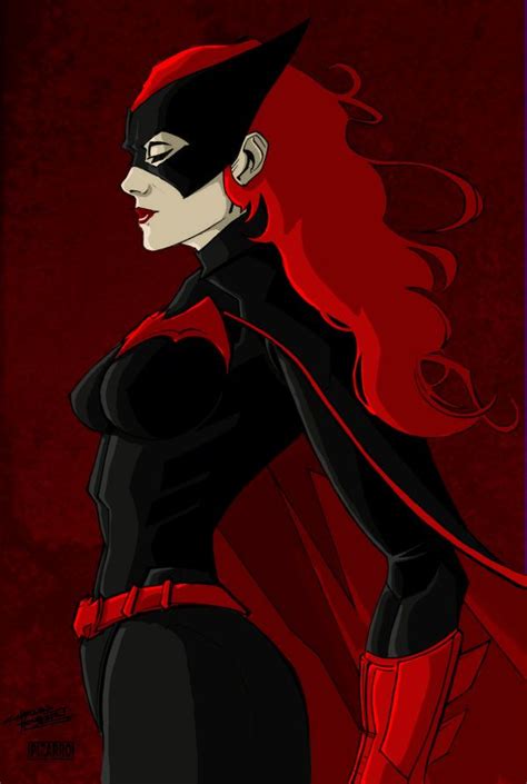 on deviantart batwoman batgirl art