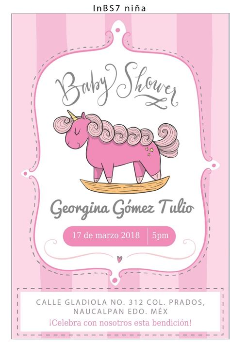 Invitaciones Digitales Para Baby Shower 12200 En Mercado Libre