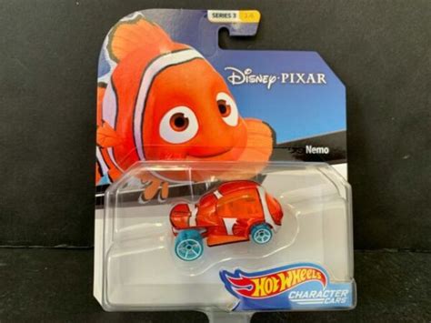 Hot Wheels Disney Finding Nemo Character Cars Series 3 36 Fyv96 1 64