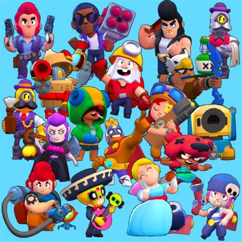 Brawl stars brawler tier list. Create a Brawl Stars - Brawler and Skins (2019 May Update ...