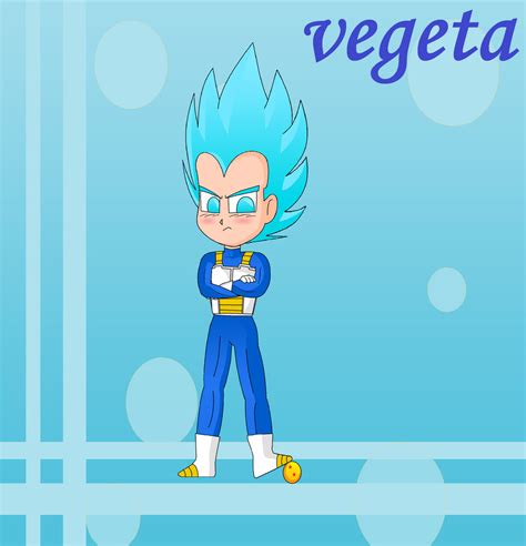 Vegeta Ssj Blue Cute By Aishaalshams On Deviantart