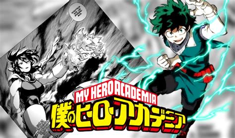 My Hero Academia Manga 286 Nana Shimura Raparece Para Salvar A Deku