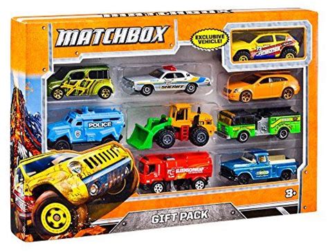 Matchbox 9 Car T Pack Styles May Vary The T Pack Assortment