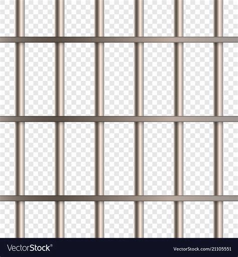 Prison Cell Bars Royalty Free Vector Image Vectorstock