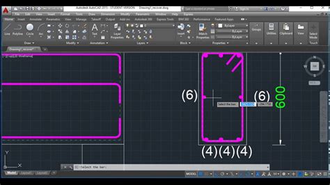 Create Surface Reinforcement Zones In Autocad Structural Detailing