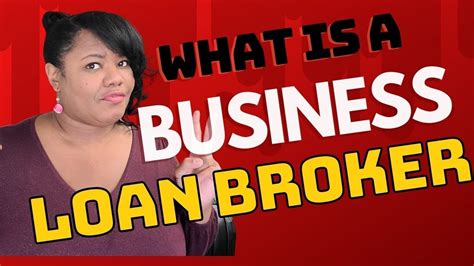 what is a business loan broker youtube