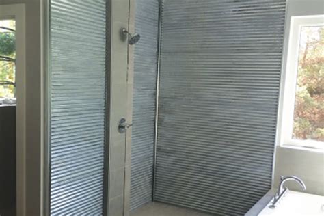 Using Corrugated Metal For Shower Walls Jlc Online