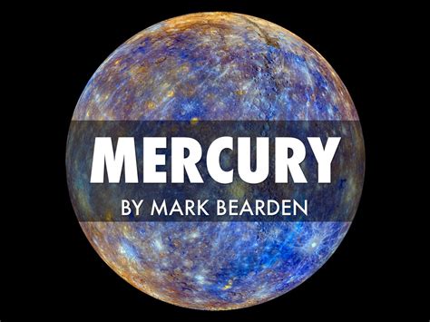 Mercury By Sje 5th Grade Cart