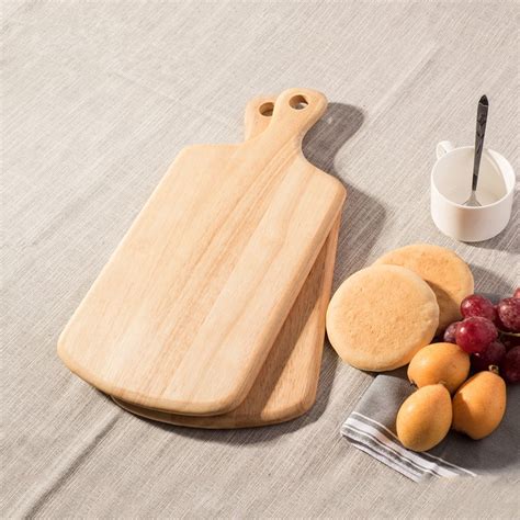 Solid Wood Eco Friendly Cutting Boardchopping Block Natural Color