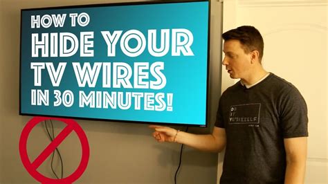 Sometimes it is impractical to run electrical cable behind a wall when installing new receptacles. How To Hide Your TV Wires in 30 Minutes - DIY - YouTube