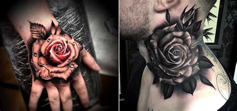 Jugendliche hände durch einnahme von hyaluron und kollagen! Rose Tattoo Designs For Men On Hand - Tattoo Ideas