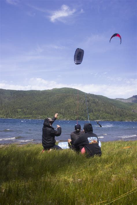 Kitesurfing In Nitinat Lake Holidays And Travel Guides Americas