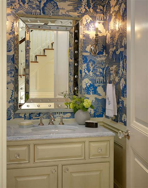 6 Reasons To Use Wallpaper In A Small Bathroom Huffpost Life