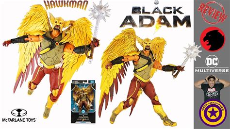 Mcfarlane Toys Black Adam Movie Dc Multiverse Hawkman Action Satisfying