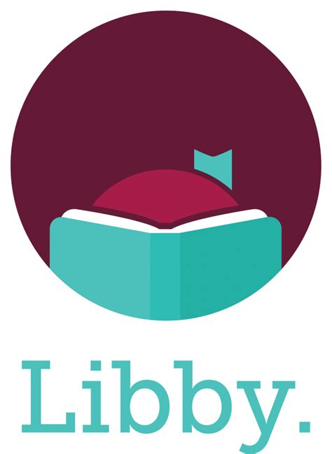 Libby App Logo Maroon And Teal
