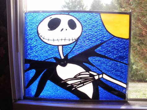 For Christmas I Made My Son A Stained Glass Jack Skellington By Rdiss