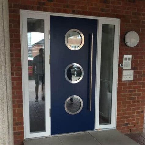 Steel Communal Entrance Doors Ideal For Flats And Shared Entrances
