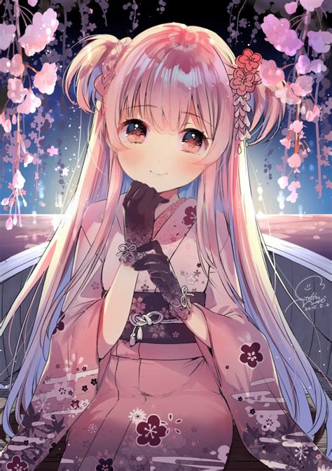 Cute Anime Girl No Background