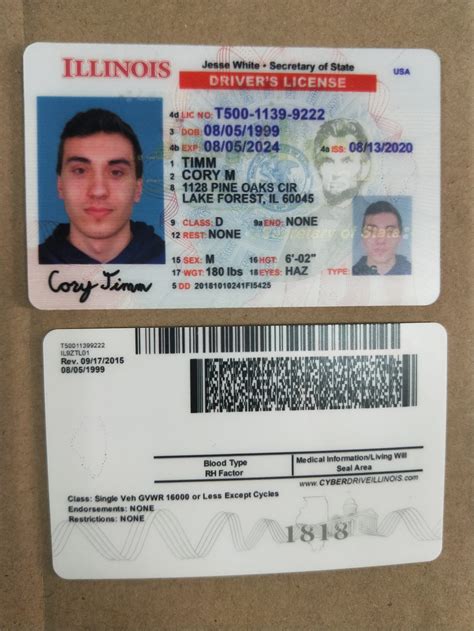 Illinois Fake Id Buy Scannable Fake Ids Idtop