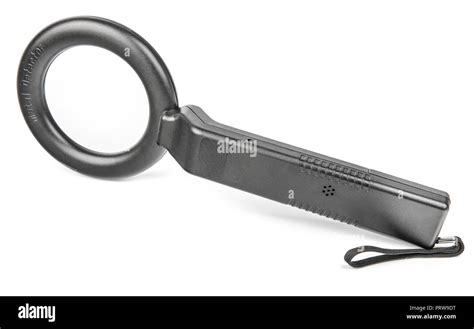 Hand Held Metal Detector Stock Photo Alamy