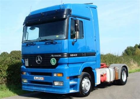 Mercedes Benz Actros 1843 LS 4x2 Technische Daten Datenblätter 1996