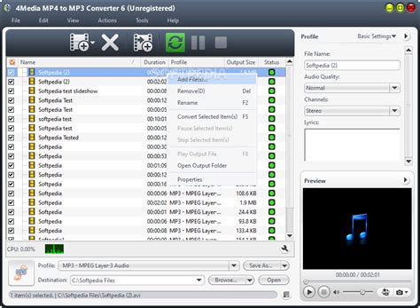 Convert your video to mp4 with this free online video converter. Download 4Media MP4 to MP3 Converter 6.8.0 Build-1101
