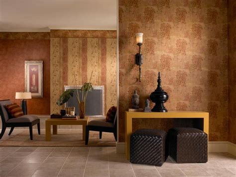 Warm And Cozy Wallpaper Living Room Design Inspiration Wallpaper