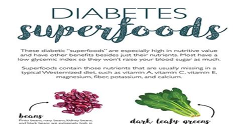 Diabetes Superfoods Infographic Infographics