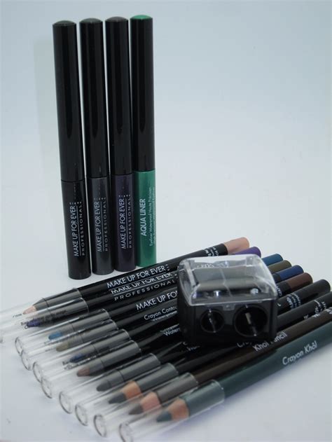 Make Up For Ever The Ultimate Eye Liner Collection Review And Swatches