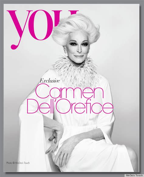 Carmen Dellorefice 82 Year Old Model Lands You Magazine Cover Photo
