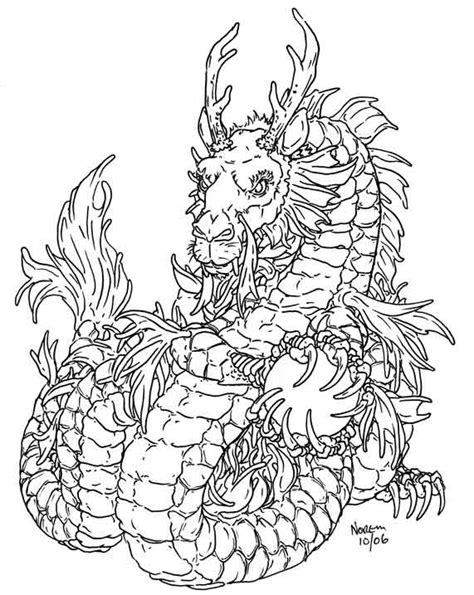 Artstation Eastern Dragon Concept