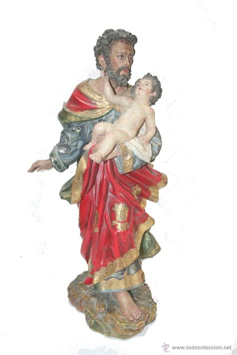 Imagen san jose patriarca san josé jose de nazaret imágenes inspiradoras león y cordero imágenes cristianismo catolico catolico st joseph. san josé con niño .talla de barbero - Comprar Esculturas ...