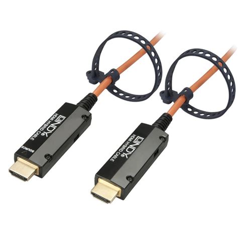 30m Fibre Optic Hybrid Hdmi Cable From Lindy Uk