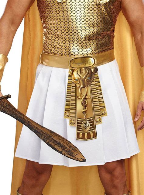Egyptian Ramses The Great Mens Costume Gold Egyptian Costume For Men