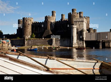 Conwy Castlenorth Wales Stock Photo Alamy