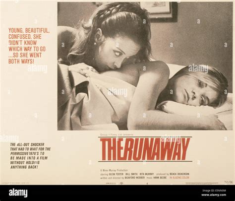 Runaway Runaway Aka The Runaway From Left Rita Murray Gilda Texter Us Lobbycard 1971