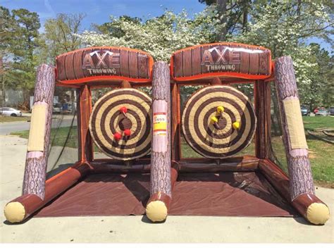 Axe Throwing Inflatable Interactive Playgrounds