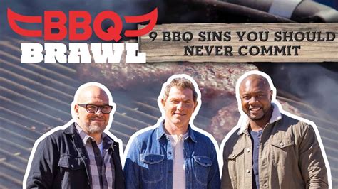 the biggest bbq sins you should never commit bbq brawl food network youtube