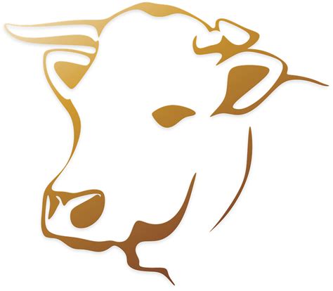Logo leche cabeza vaca plana. Ilustración gratis: Vaca, Ganado, Animales, Granja ...